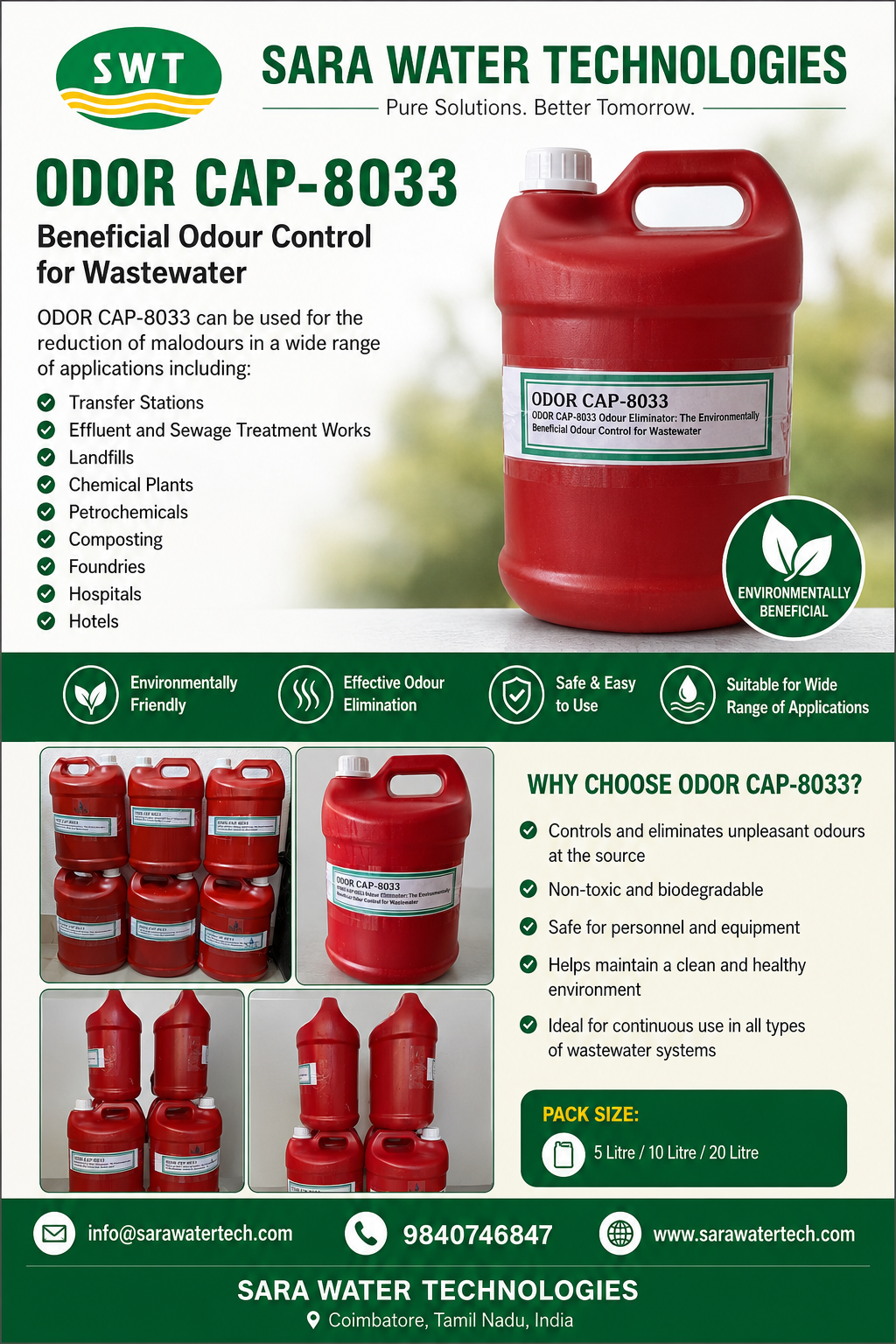 Odor Control Chemical